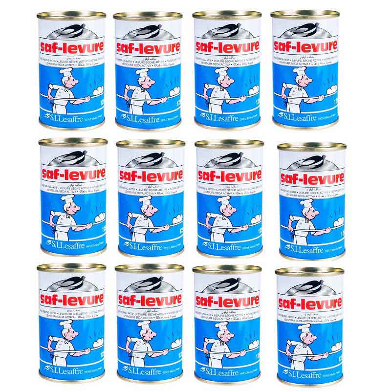 خمیر مایه و مخمر فرانسوی ساف لیوور بسته ۱۲ عددی ( ارسال رایگان )